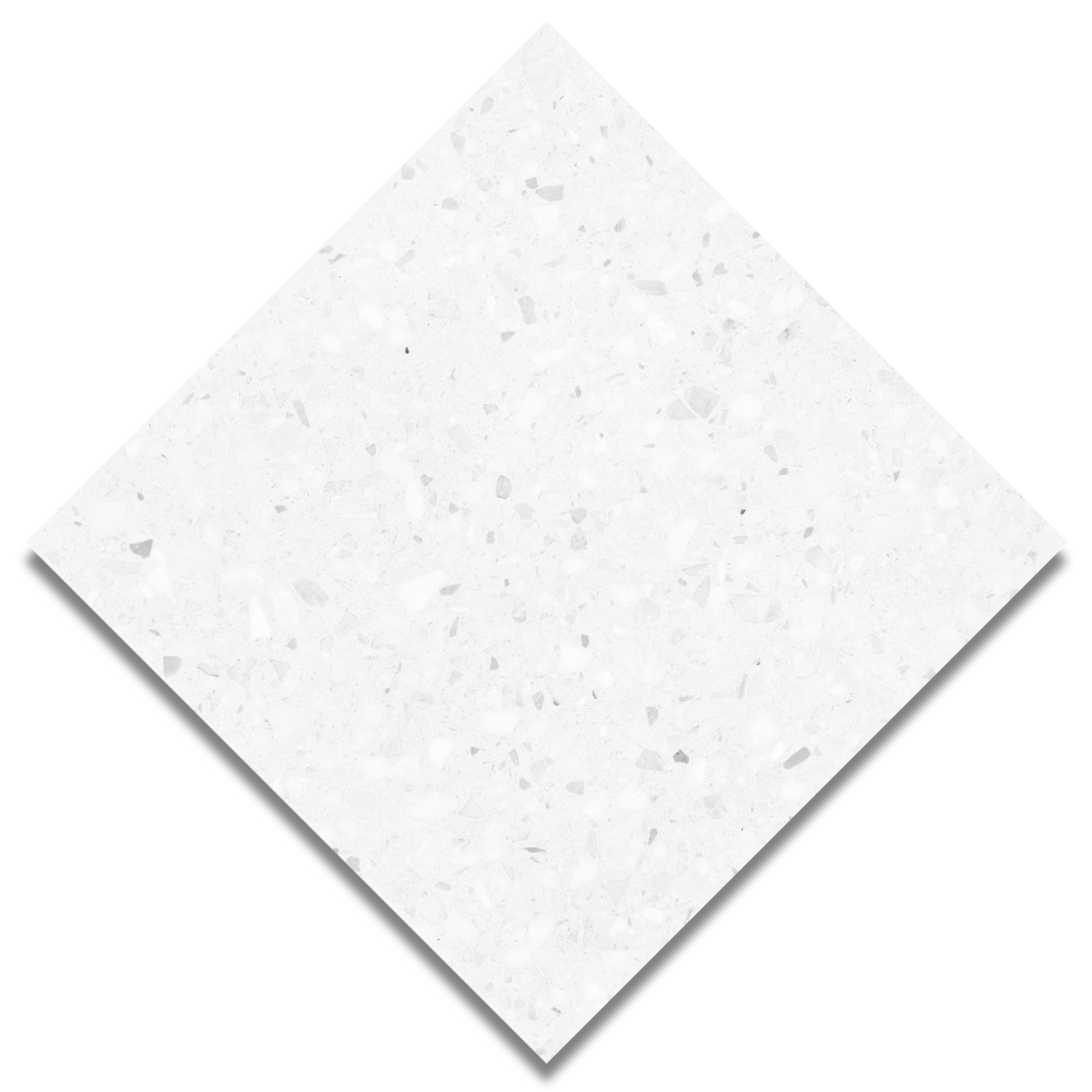 Beton Silver Matt Porcelain Tile 600 x 600