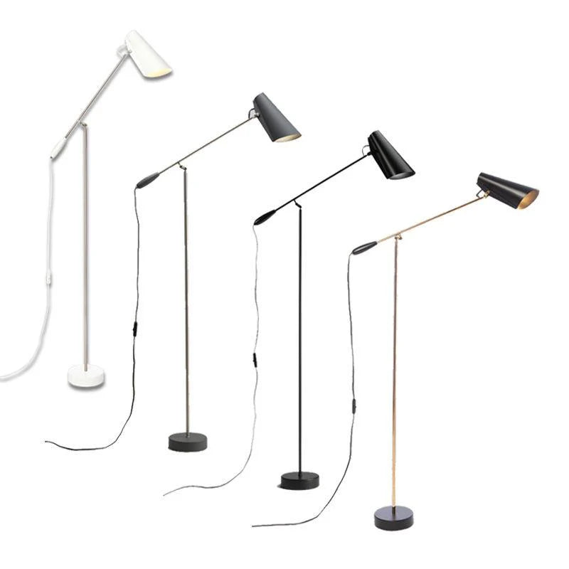 Birdy Floor Lamp E27 Aluminium Available in Different Colours