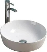 Bloom Round Above Counter Basin – White Vitreous China