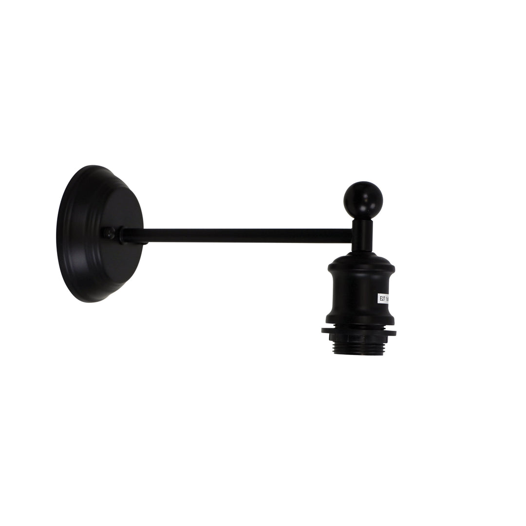 Boulton Vintage Wall Light – Matt Black