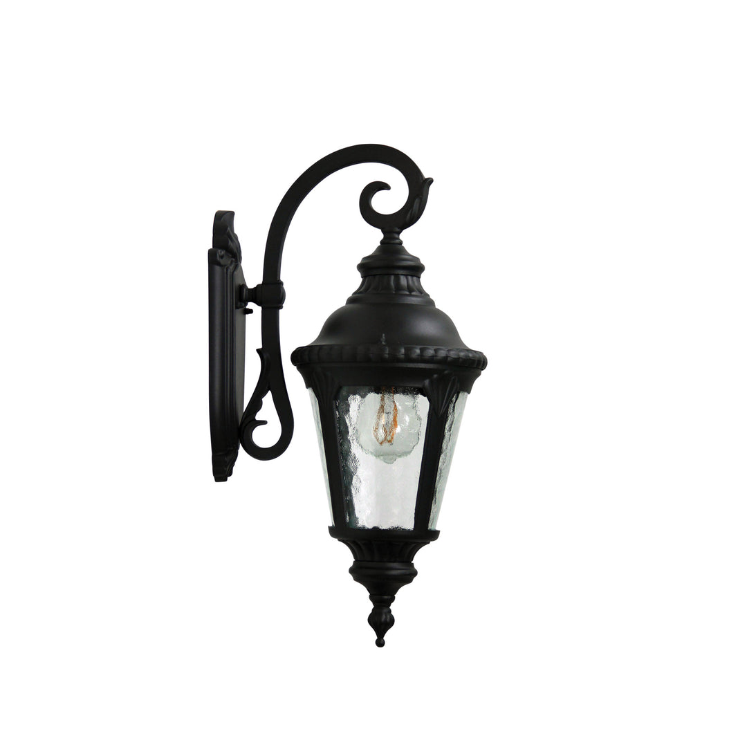 Bristol Outdoor Wall Light – Elegant Downlight with Obscure Glass