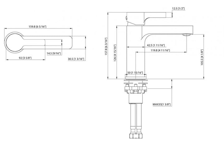 Brizo Gold Sink Mixer – designer tapware from Pilbara Bathroom Warehouse