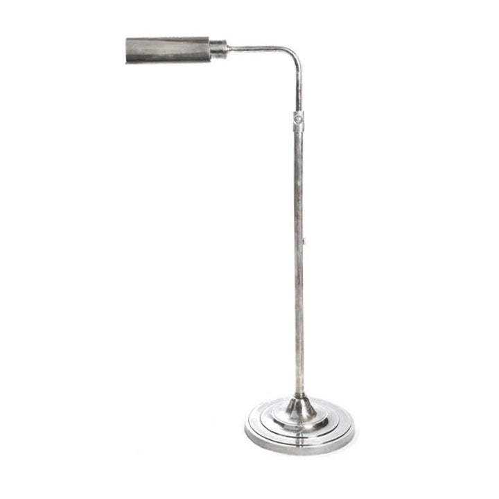 Brooklyn Floor Lamp - Antique Brass or Silver