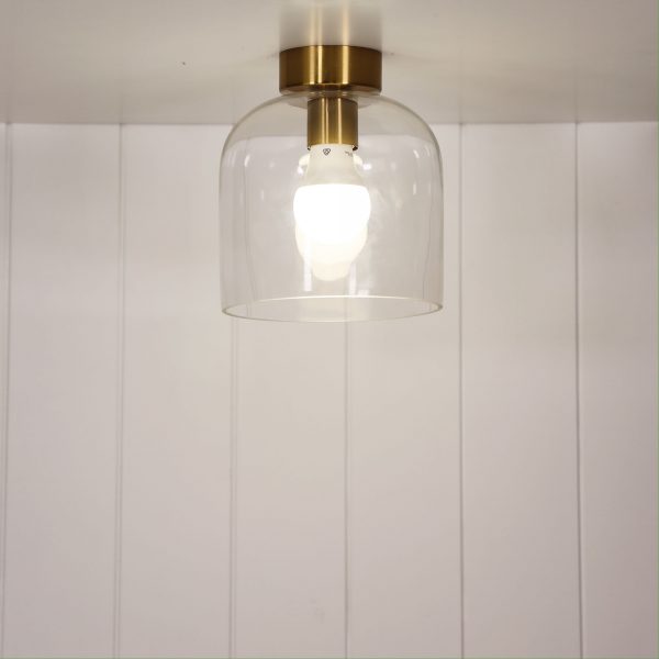 Burton DIY Metal & Glass Shade