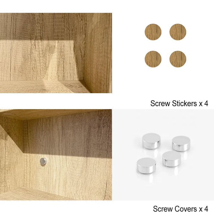 Byron 1200x800 Natural Oak Shaving Cabinet – Wall-Mounted with Soft Closing Doors
