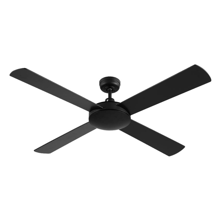 Devanti 52'' Ceiling Fan with Remote Control, Black Finish – Pilbara Bathroom Warehouse Perth and regional Western Australia