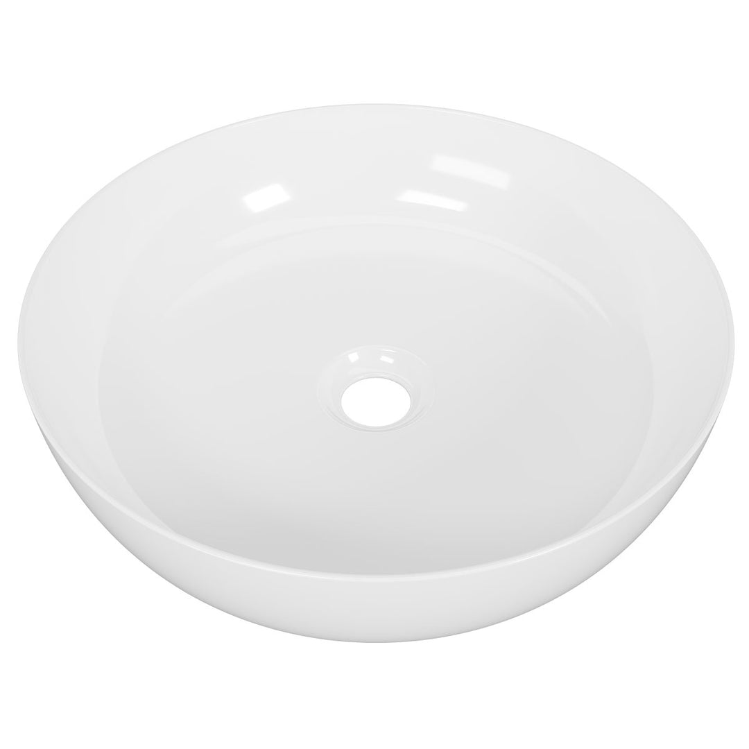 Chase Basin 400mm - White Gloss