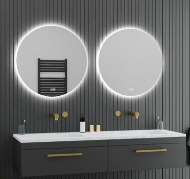 CIRCO S AD modern round design light fixture with sleek finish – Pilbara Bathroom Warehouse Perth and regional Western Australia