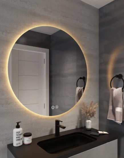 CIRCO S AD modern round design light fixture with sleek finish – Pilbara Bathroom Warehouse Perth and regional Western Australia