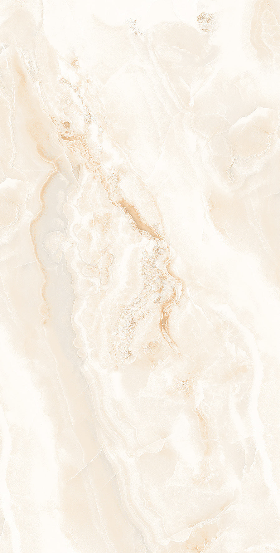 Cloudy Beige Polished Porcelain Tile 300 x 600