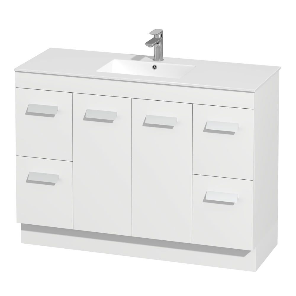 Erin 120cm PVC Vanity Cabinet Only – Pilbara Bathroom Warehouse Perth WA