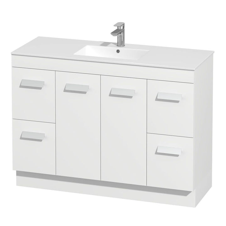 Erin 120cm PVC Vanity Cabinet Only – Pilbara Bathroom Warehouse Perth WA