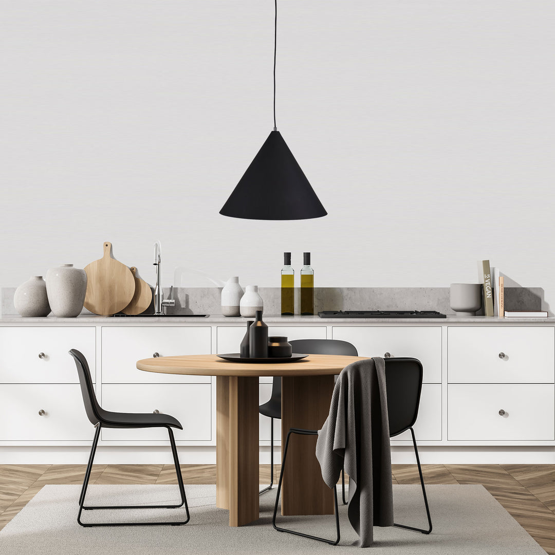 CONIC.45 Stylish Conical Pendant - White & Black