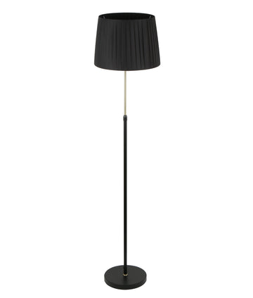 Crecer Adjustable Floor Lamp in Black/Brass, White/Brass or White/Chrome