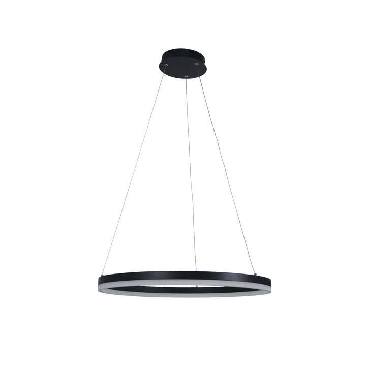 CRONUS.60 CTS Tri-Colour LED Halo Pendant – Black & White