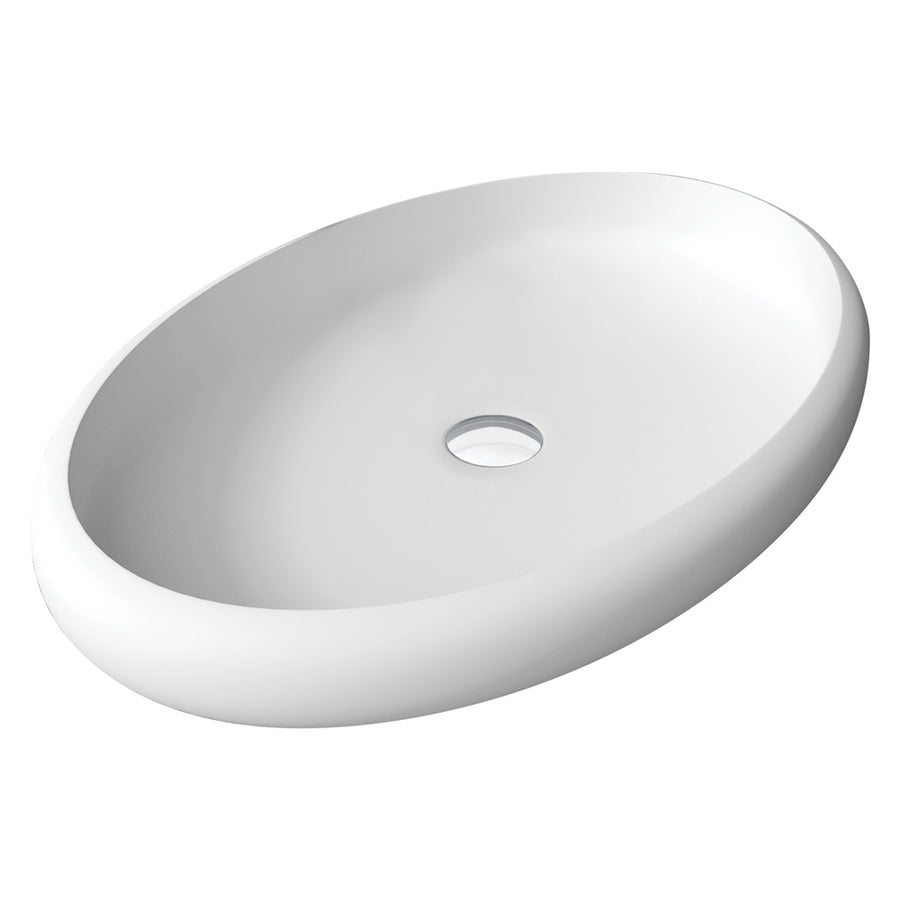 Antonia Solid Surface Above Counter Basin - Pilbara Bathroom Warehouse Perth and regional Western Australia