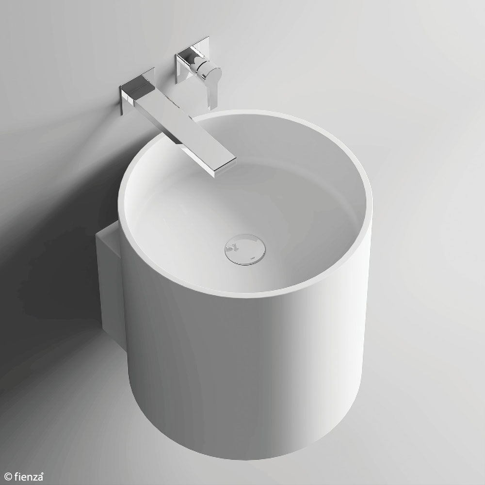 Livo Solid Surface Wall Basin - Pilbara Bathroom Warehouse Perth and regional Western Australia