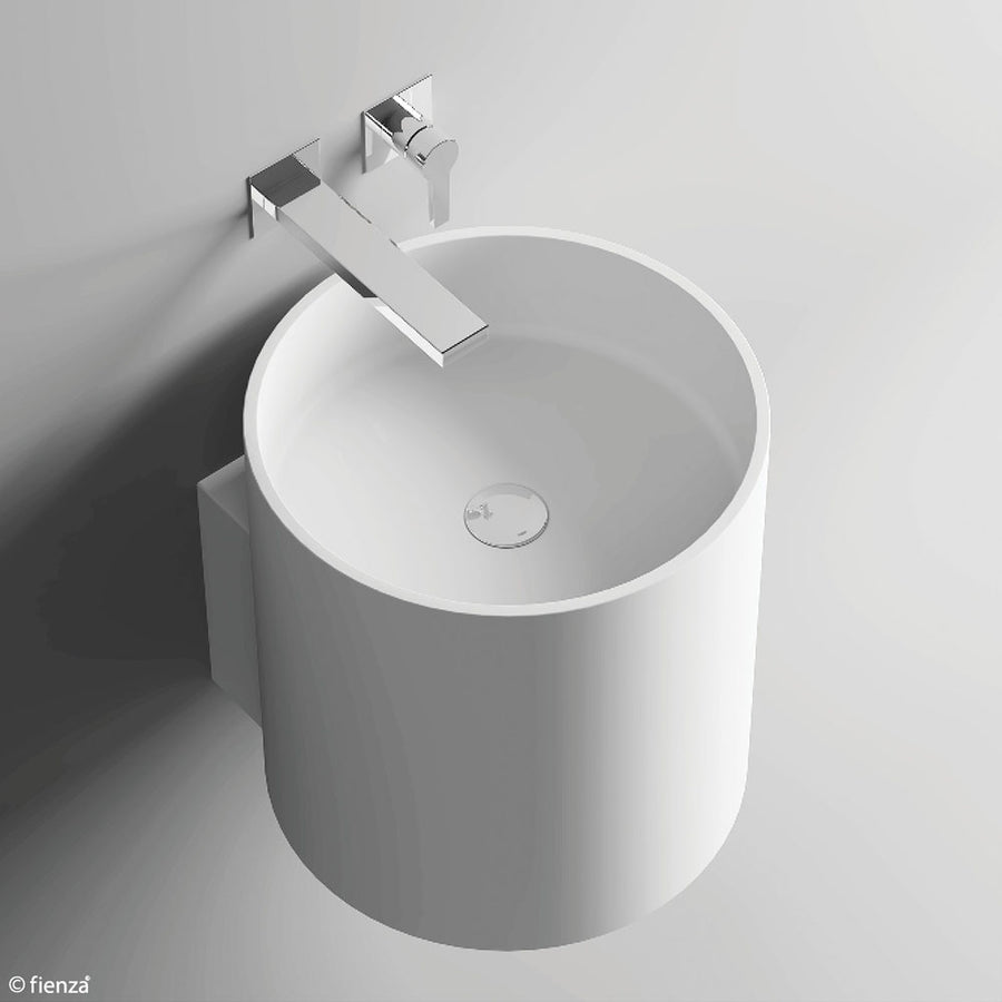 Livo Solid Surface Wall Basin - Pilbara Bathroom Warehouse Perth and regional Western Australia