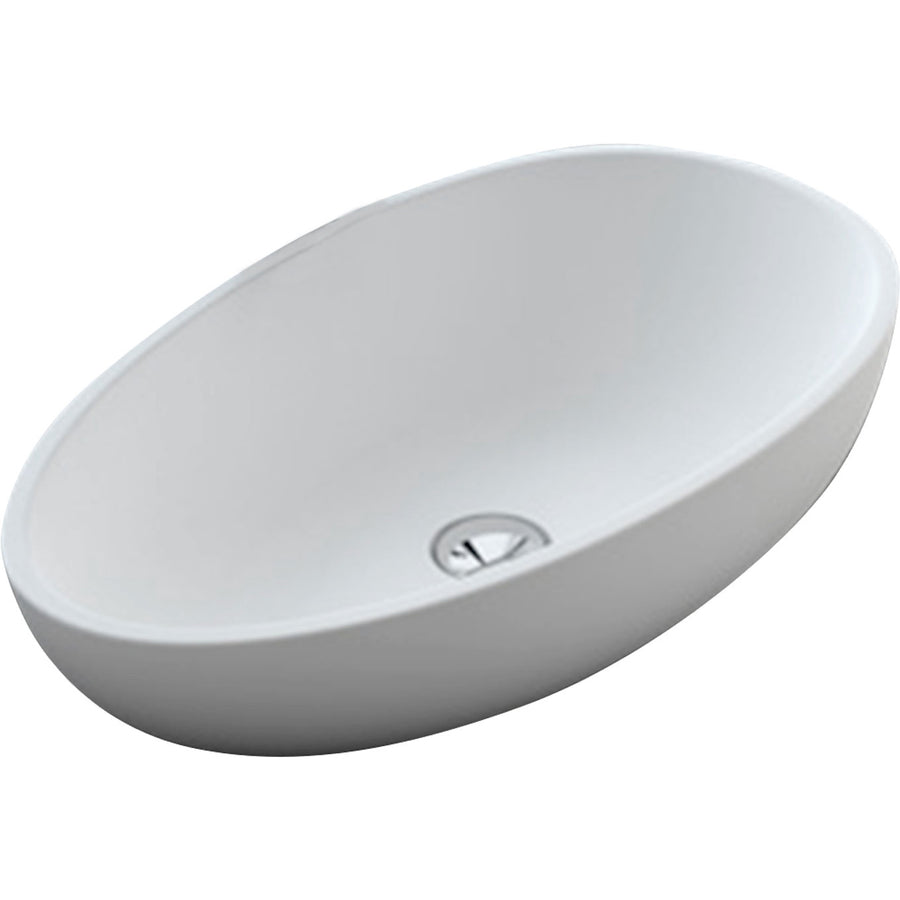 Bahama MKII Solid Surface Above Counter Basin - Pilbara Bathroom Warehouse Perth and regional Western Australia