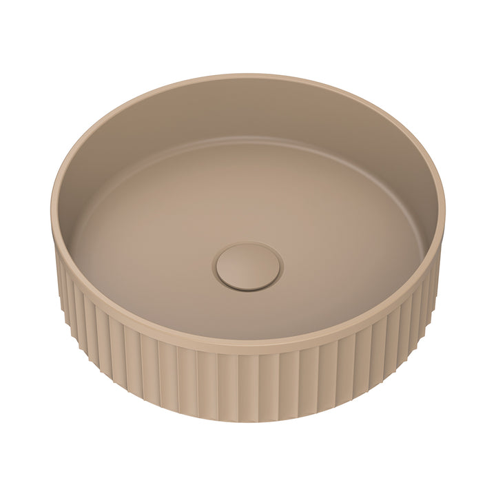 Minka Round Solid Surface Above Counter Basin, Dusk - Pilbara Bathroom Warehouse Perth and regional Western Australia