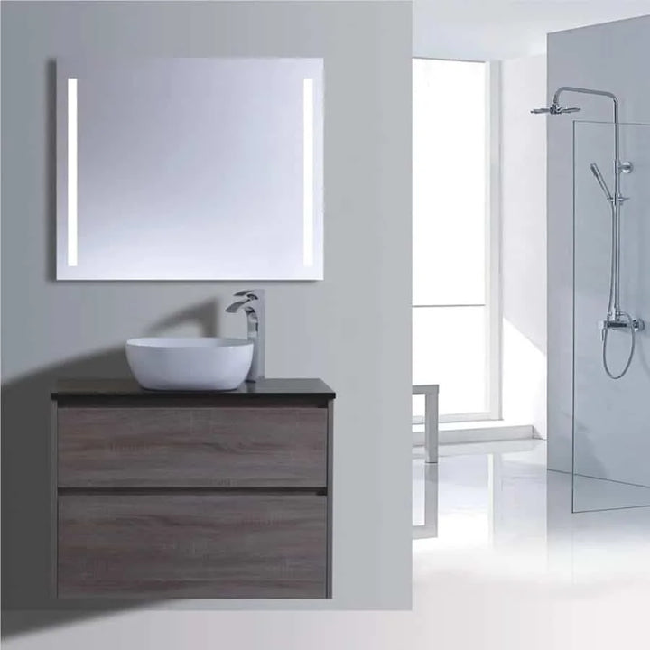 Caliber 750 Wenge Wall Hung Vanity