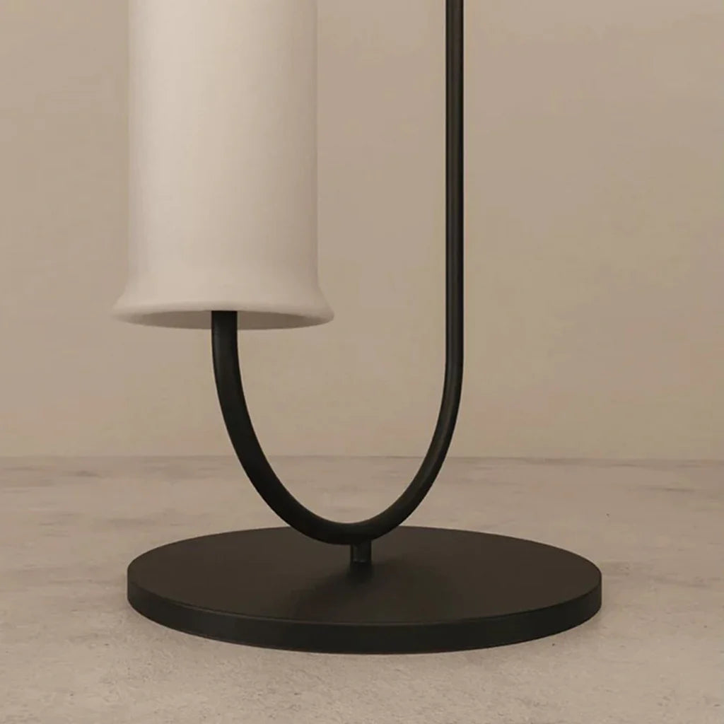 Canna LED Floor Lamp 30W in Matt Black, Aged Gold, or Matt White