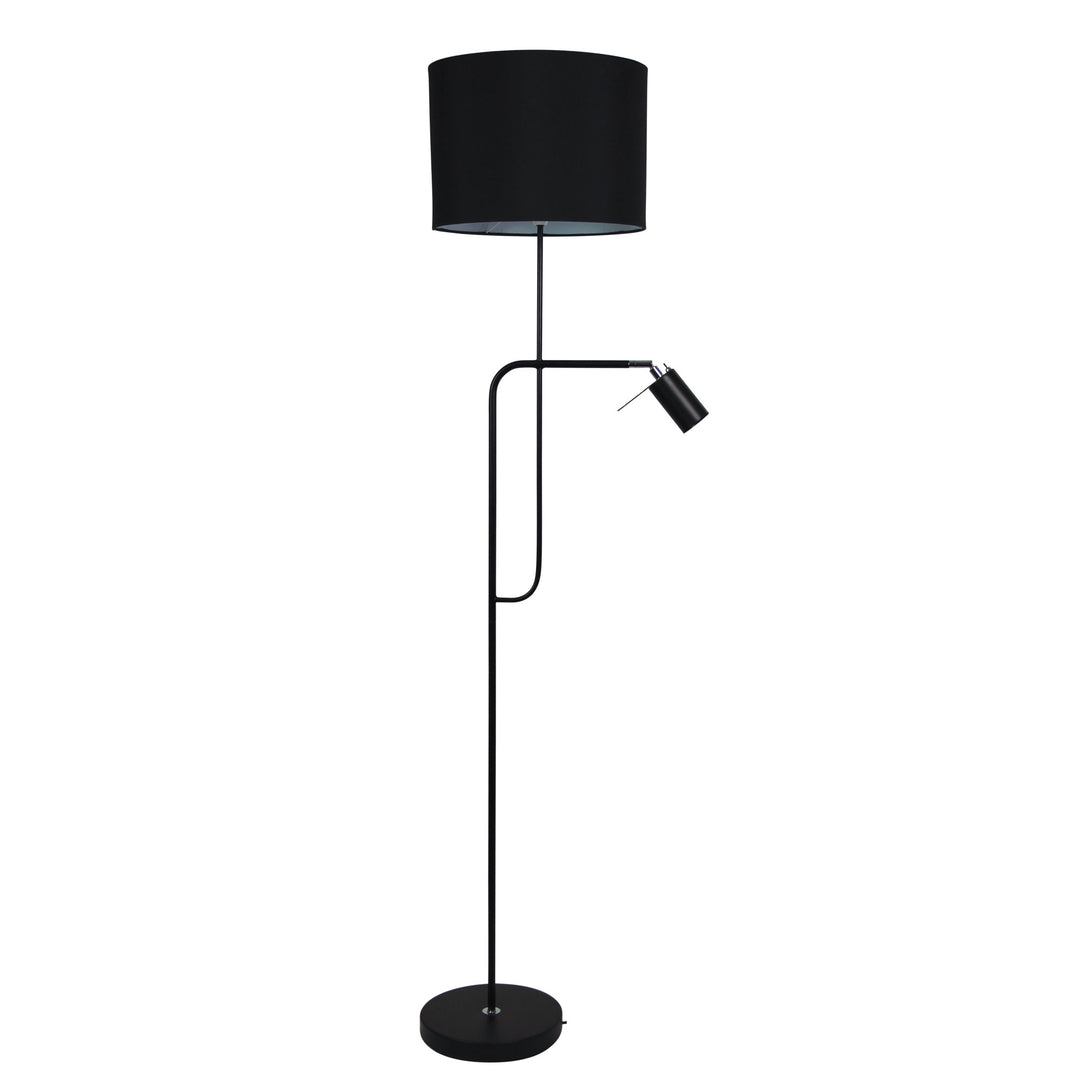 Carmen Floor Lamp with Child – Industrial Style with Adjustable Lighting