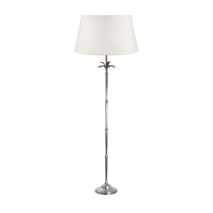 Casablanca Floor Lamp in Brown, Silver, or White