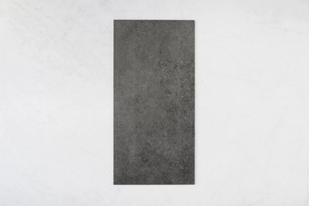 Castella Charcoal Matt 297x600 Porcelain Tiles – Subtle Concrete Look with Anti-Slip Finish