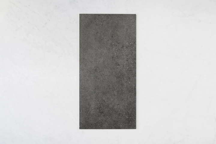 Castella Charcoal Matt 297x600 Porcelain Tiles – Subtle Concrete Look with Anti-Slip Finish