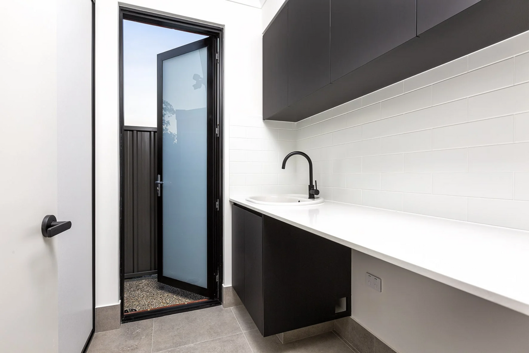 Castella Charcoal Matt 297x600 Porcelain Tiles – Subtle Concrete Look with Anti-Slip Finish