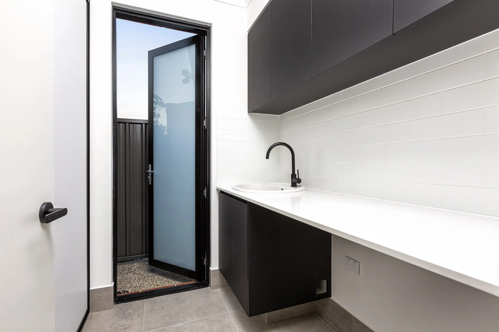 Castella Charcoal Matt 297x600 Porcelain Tiles – Subtle Concrete Look with Anti-Slip Finish