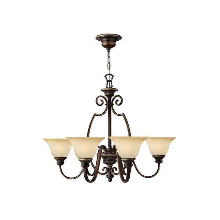 Cello Chandelier in Antique Bronze (6Lt/9Lt/15Lt)