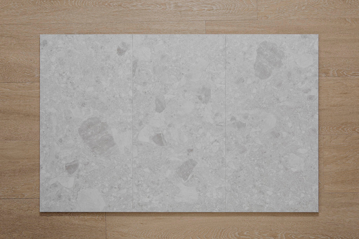 Ceppo White 297x600 Porcelain Tiles – Stylish Terrazzo Look for Modern Interiors