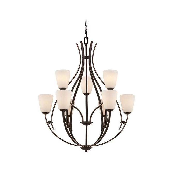 Chantilly Bronze Chandelier 5Lt/9Lt