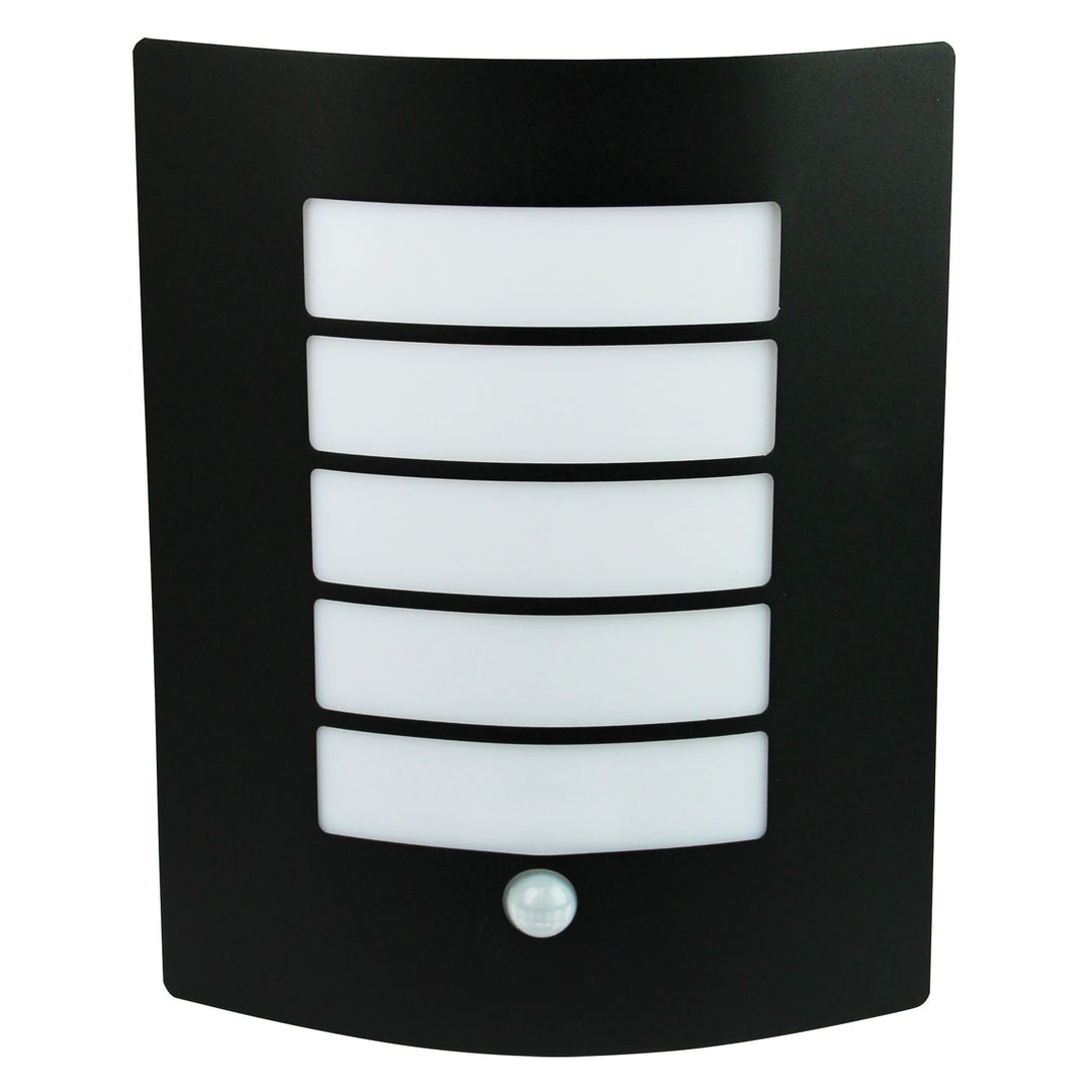 Cheeta Sensor Outdoor Wall Sconce with Motion Sensor
