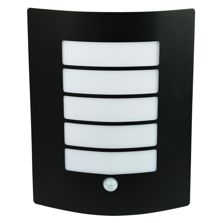 Cheeta Sensor Outdoor Wall Sconce with Motion Sensor