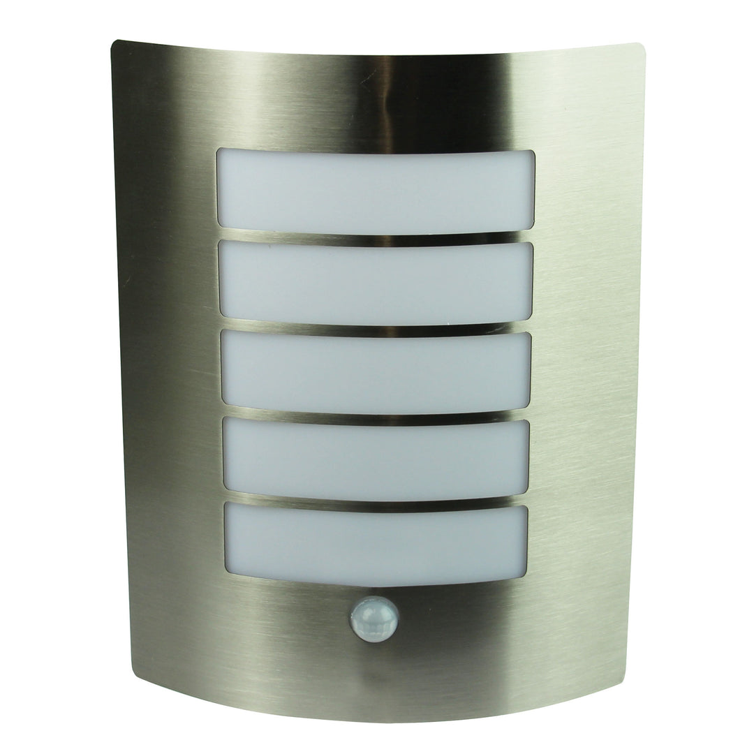 Cheeta Sensor Outdoor Wall Sconce with Motion Sensor