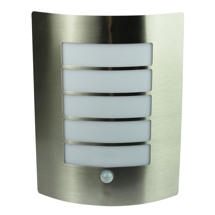 Cheeta Sensor Outdoor Wall Sconce with Motion Sensor