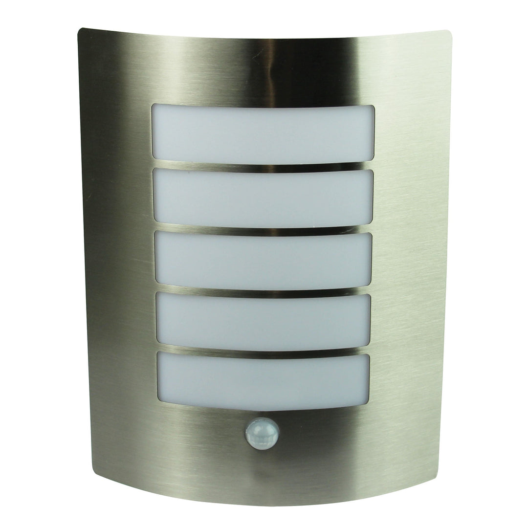 Cheeta Sensor Outdoor Wall Sconce with Motion Sensor