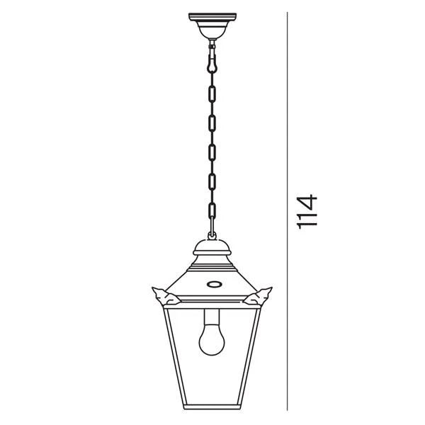 Chelsea Pendant Light in Copper