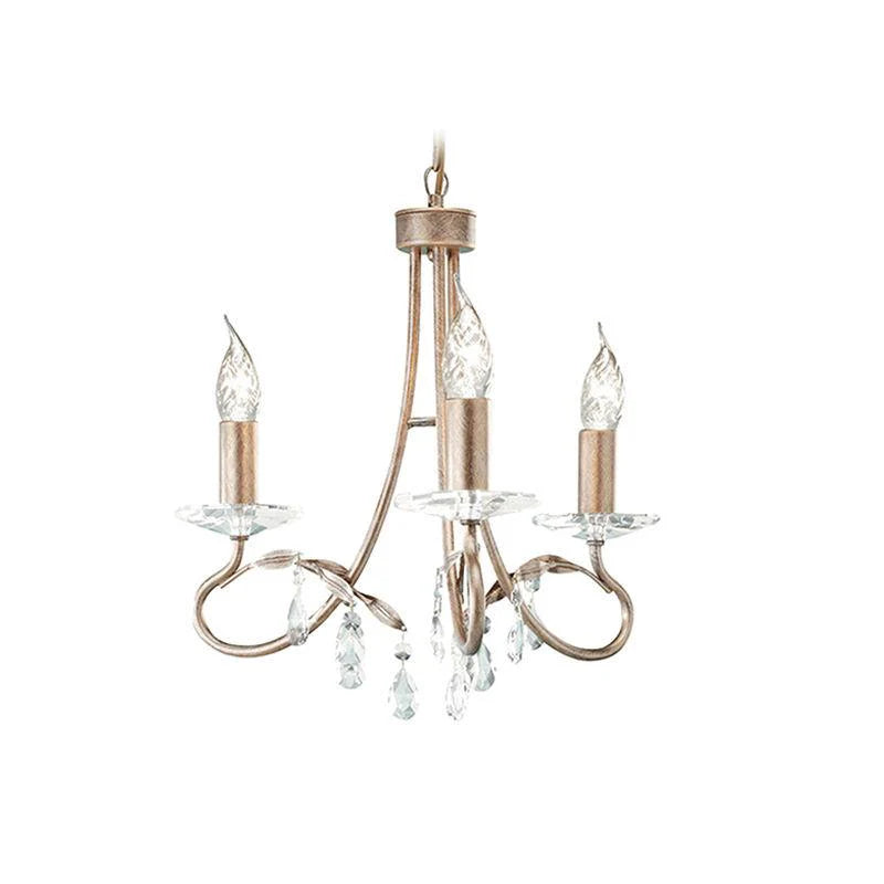 Christina Chandelier in Silver/Gold