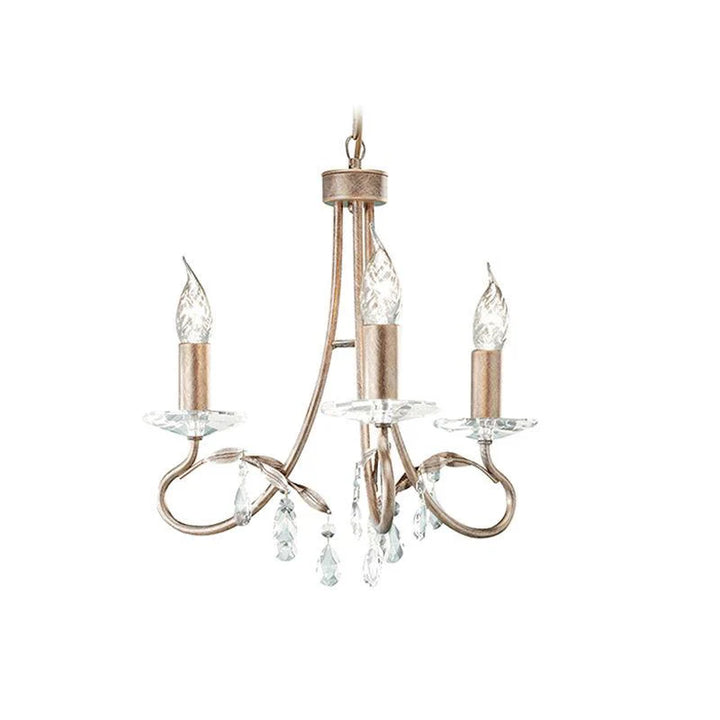 Christina Chandelier in Silver/Gold