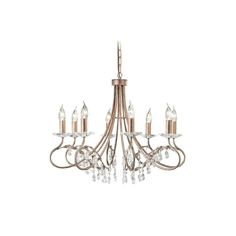 Christina Chandelier in Silver/Gold