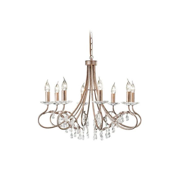 Christina Chandelier in Silver/Gold
