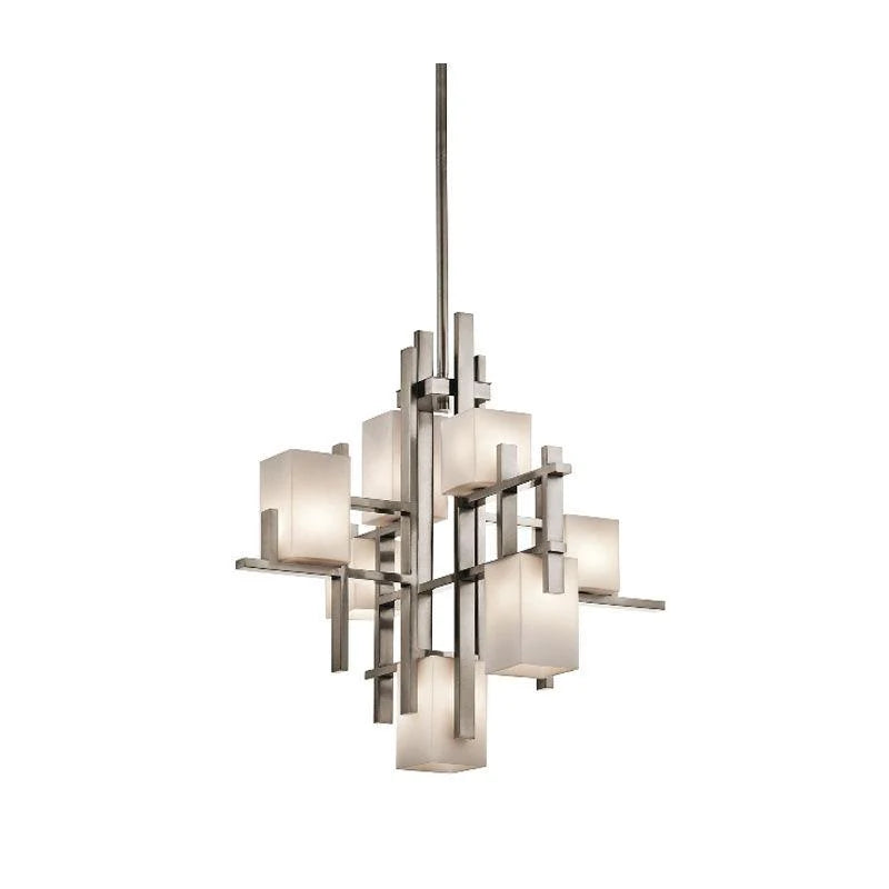 City Lights 7Lt Chandelier in Classic Pewter