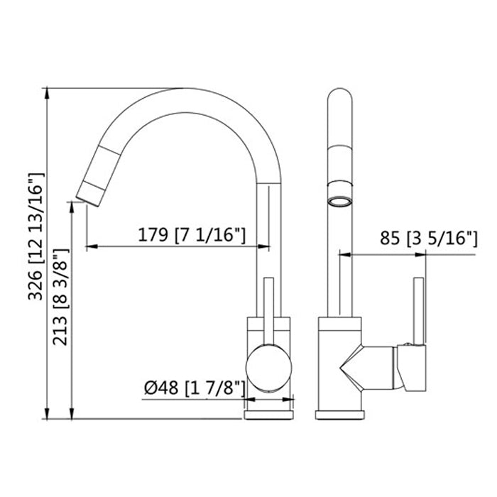 Classic Brushed Gold Tower Sink Mixer – quality tapware from Pilbara Bathroom Warehouse