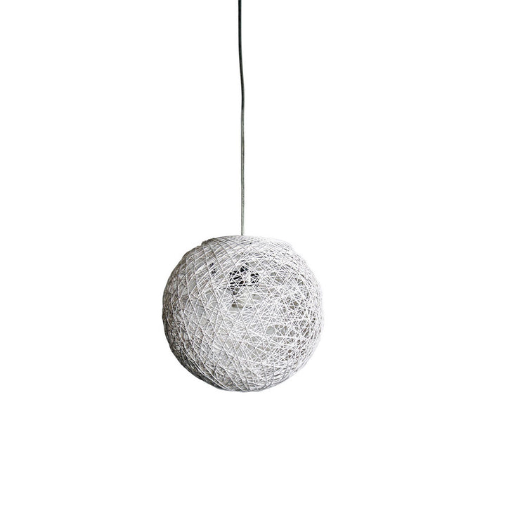 Cocoon 30 White Spun Cotton Pendant Shade