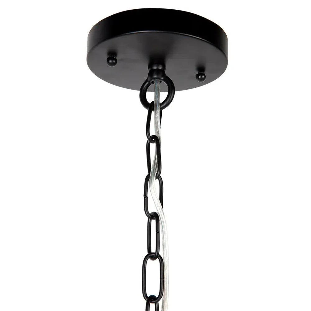 Cohen 8-Light Chandelier - Black or Brass