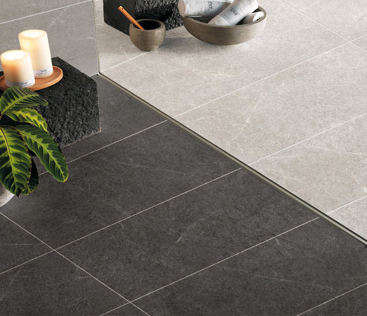 Pompei Nero Matte - R11 Tile 300x600